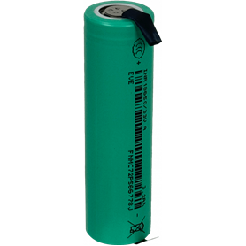 Cargadores y Pilas Otras Marcas 18650-P 18650-P 1-Pila Soldable Litio 3,7V 3200mAh Li-ion Recargable Bateria 11,84WH