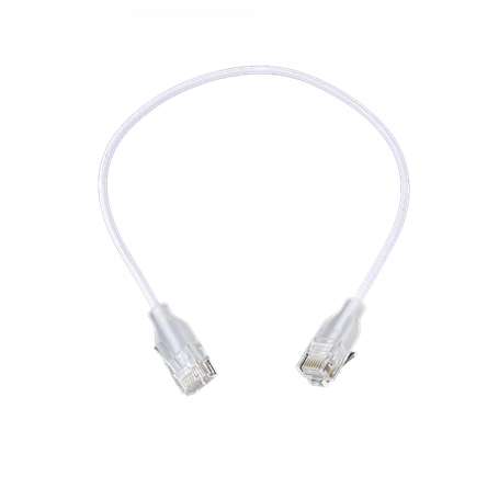 Cat6 entre 0,1 y 1,5mt Ubiquiti WEP-00 WEP-00 UBIQUITI 30cm Cable Etherlighting Blanco Cat6 UACC-Cable-Patch-EL