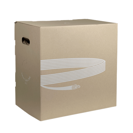 Unif. cat6A cat7 cobre Ubiquiti UC-C6A-CMR UC-C6A-CMR UI UTP RFuego Cat6A Interior Blanco 305mt 23AWG 10Gbps CMR Caja Cable