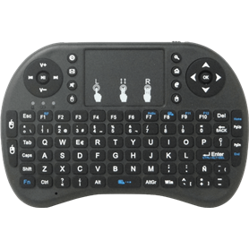 Teclado / Mouse Otras Marcas MINI-TECLADO MINI-TECLADO Mini Teclado Inalambrico 2,4Ghz USB Mouse-Trackpad inc-bateria BL-5C