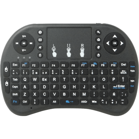 Teclado / Mouse Otras Marcas MINI-TECLADO MINI-TECLADO Mini Teclado Inalambrico 2,4Ghz USB Mouse-Trackpad inc-bateria BL-5C