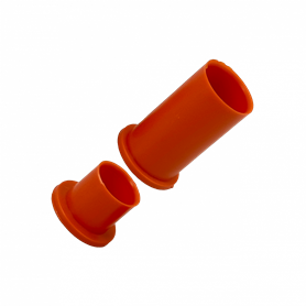 Entrada / Salida Plastica Otras Marcas NVC20-SA NVC20-SA 20mm Salida de Caja PVC para Tubo Naranjo Certificacion SEC