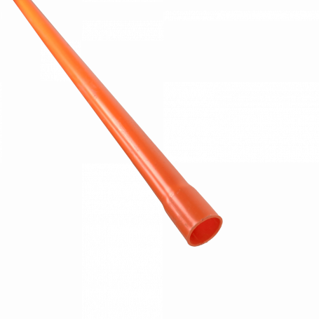 Tubo tipo Conduit LINKCHIP NVC25-3 NVC25-3 3mt x 25mm Naranjo Tubo Conduit PVC Certificacion SEC
