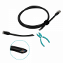 Cat5e entre 0,3 y 1,5mt Ubiquiti NOP-1 NOP-1 UBIQUITI 1mt Negro s)F/UTP Cat5e Cable UACC-Cable-Patch-Outdoor-1M-BK