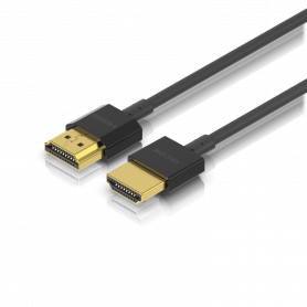 Cable / Extension HDMI Ubiquiti CABLE-UHS-1M CABLE-UHS-1M UBIQUITI 1mt HDMI-M HDMI-M Cable Negro v2.1b 100cm