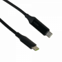 DisplayPort/MiniDP/USB-C Ubiquiti CC0-U CC0-U UBIQUITI 30cm USB-C-Macho a USB-C-Macho 100W Indicador de Carga