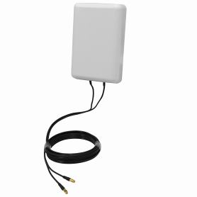 137-2700Mhz Multibanda Otras Marcas 7027HV 7027HV 2x7/9dBi 2-SMA-M/5mt 698-960 1710-2690MHz Pol-X Antena Panel 26x17x6cm