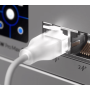 Cat6 entre 7,0 y 20mt Ubiquiti WEP-08 WEP-8 UBIQUITI 8mt Cable Etherlighting Blanco Cat6 UACC-Cable-Patch-EL