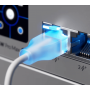 Cat6 entre 7,0 y 20mt Ubiquiti WEP-08 WEP-8 UBIQUITI 8mt Cable Etherlighting Blanco Cat6 UACC-Cable-Patch-EL