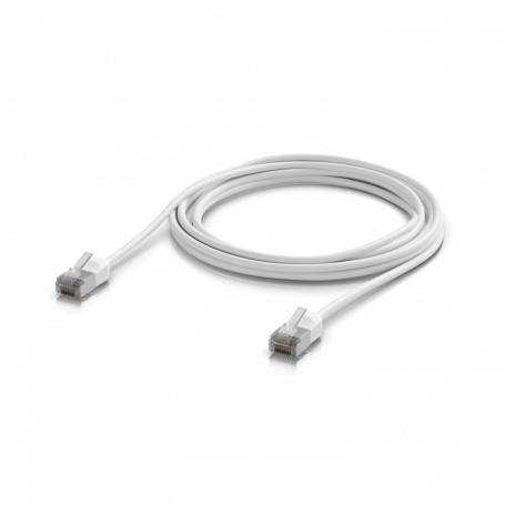 Cable UTP exterior Ubiquiti WOPA-03 WOPA-03 UBIQUITI 3mt Blanco Cat6A UTP Cable Exterior TPE 10GbE