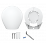 Accesorios CCTV Ubiquiti DOME-AM DOME-AM UBIQUITI p/UVC-G4-DOME Soporte Plast Muro Poste UACC-G4-Dome-Arm Mount