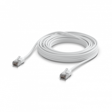 Cable UTP exterior Ubiquiti WOPA-06 WOPA-06 UBIQUITI 6mt Blanco Cat6A UTP Cable Exterior TPE 10GbE UACC-Cable-Patch-Outdoor-C6A