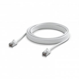 Cable UTP exterior Ubiquiti WOPA-05 WOPA-05 UBIQUITI 5mt Blanco Cat6A UTP Cable Exterior TPE 10GbE