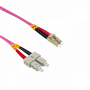 OM4 multimodo Fibra JF4LC10 JF4LC10 LSZH 10mt LC-SC OM4 MultiModo MM Duplex Jumper Fibra 50/125um 3mm