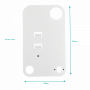 Accesorios CCTV Ubiquiti UVC-Theta-CMS UVC-Theta-CMS UBIQUITI Accesorio Blanco Montaje Soporte a Techo p/UVC-AI-THETA