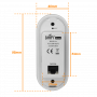 Control Acceso / Biometrico Ubiquiti UA-LITE UA-LITE UBIQUITI Lector Bluetooth+NFC 13,56MHz 1-100-PoE-af IP54 Unifi-Access