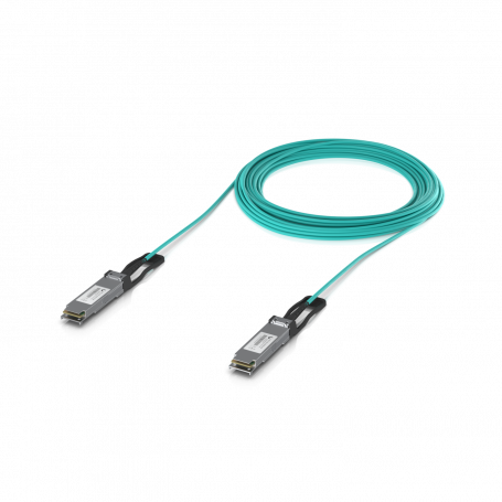 100000 100G Cobre/QSFP28 Ubiquiti ua7-20 ua7-20 UBIQUITI 20mt QSFP28-100Gbps Cable 3mm Fibra-MM Directa AOC-QSFP28-20M