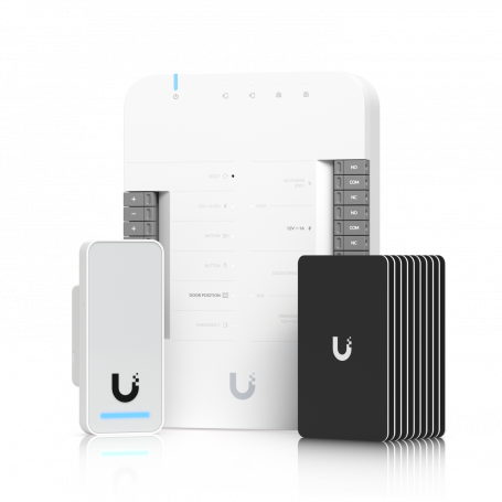 Control Acceso / Biometrico Ubiquiti UA-G2-SK UA-G2-SK UBIQUITI Kit UA-G2 + UA-Hub-G2 + UA-Pro + 10-tarjetas Unifi-Access