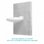 Access Point Ubiquiti LITE-AM LITE-AM UBIQUITI Soporte Mural U6-Lite UAP-nanoHD UAP-AC-LITE UACC-Lite-AP-AM