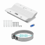 Soporte / Adaptador Ubiquiti UISP-BOX UISP-BOX UBIQUITI Caja Exter IPX6 p/UISP-R p/UISP-S Muro Poste35-60mm 32x25x4cm