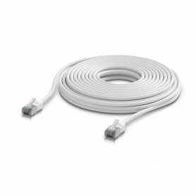 Cable UTP exterior Ubiquiti WOPA-12 WOPA-12 UBIQUITI 12mt Blanco Cat6A UTP Cable Exterior TPE 10GbE