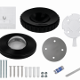 Camaras / Grabadores Ubiquiti UVC-AI-360-W UVC-AI-360-W UBIQUITI Blanca 360ºPTZ 5MP 1920x1920 IR 1-1000 req-PoE-af IPX4 IK08