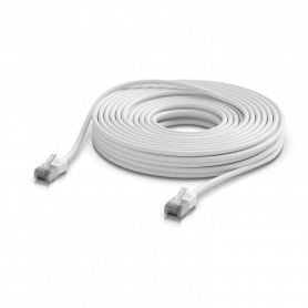 Cable UTP exterior Ubiquiti WOPA-15 WOPA-15 UBIQUITI 15mt Blanco Cat6A UTP Cable Exterior TPE 10GbE