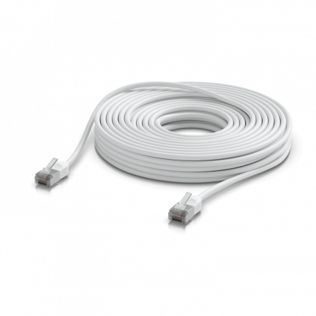 Cable UTP exterior Ubiquiti WOPA-15 WOPA-15 UBIQUITI 15mt Blanco Cat6A UTP Cable Exterior TPE 10GbE