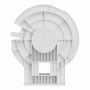 Wi-FI 6/7 Ubiquiti UACC-AP-AM UACC-AP-AM UBIQUITI Soporte Muro U7-Pro U7-Pro-Max U6-Pro U6-LR u6-Enterprise