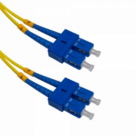 Jumper FIBRA JFSCC2 JFSCC2 2mt SC-SC/UPC MonoModo SM Duplex Jumper Cable Fibra 9/125um 3mm