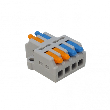 Regleta Electrica / Protob GENERICO REPA-24 REPA-24 2 a 4 conductores 32A 250V AWG28-14 0,08-2,5mm2 D2-4