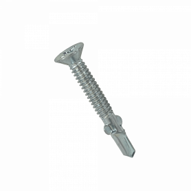 Tornillo / tuerca GENERICO YUW6-16 YUW6-16 Autoperforante Tornillo Winger C/Plana 100u. 10-24 X 1.7/16-pulg