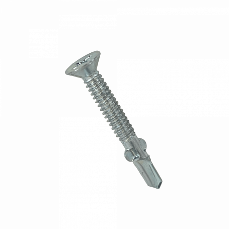 Tornillo / tuerca GENERICO YUW6-16 YUW6-16 Autoperforante Tornillo Winger C/Plana 100u. 10-24 X 1.7/16-pulg