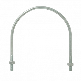 Poste/Mastil/Otros GENERICO UDN-15 UDN-15 Abrazadera 137-165mm Diametro Poste Tubo c/2-tuercas-17mm req/pletina