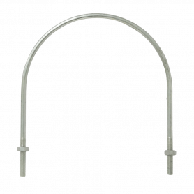 Poste/Mastil/Otros GENERICO UDN-20 UDN-20 Abrazadera 190-220mm Diametro Poste Tubo c/2-tuercas-17mm req/pletina