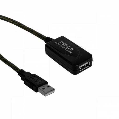Ext. USB Activa o UTP Otras Marcas UEX-10 UEX-10 10mt A-M A-H AM-AH Cable USB2.0 Extension no-req-Fuente
