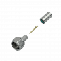 Coaxial N F BNC RCA UHF GENERICO FM2C FM2C F-Macho LMR195 RG58 Conector Crimpeable Serie-195