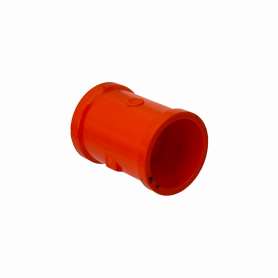 Canalizacion/Caja/Amarras/otros OTRAS MARCAS PVC25N-CP PVC25N-CP 25mm Copla PVC para Tubo Naranjo Certificacion SEC