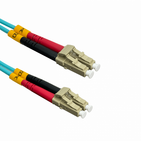Jumper FIBRA JF3LL2 JF3LL2 2mt LC-LC OM3 MultiModo MM Duplex Jumper Fibra 3.0mm 50/125um LSZH