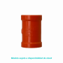 Canalizacion/Caja/Amarras/otros OTRAS MARCAS PVC16N-CP PVC16N-CP 16mm Copla PVC para Tubo Naranjo Certificacion SEC