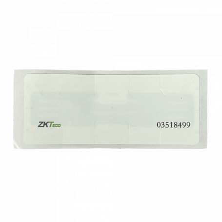 Tarjetas / Tag Stickers ZKTeco UHF-TAG UHF-TAG ZK TAG Sticker UHF Parking 860-960MHz 100X40mm