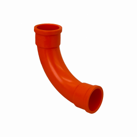 Canalizacion/Caja/Amarras/otros OTRAS MARCAS PVC25N-C PVC25N-C 25mm Codo PVC para Tubo Naranjo Certificacion SEC