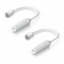 Copla RJ45 RJ11 Ubiquiti RJ45-15MM RJ45-15MM UBIQUITI 2un Copla Extension RJ45 Cat6A Blindado Macho-Hembra