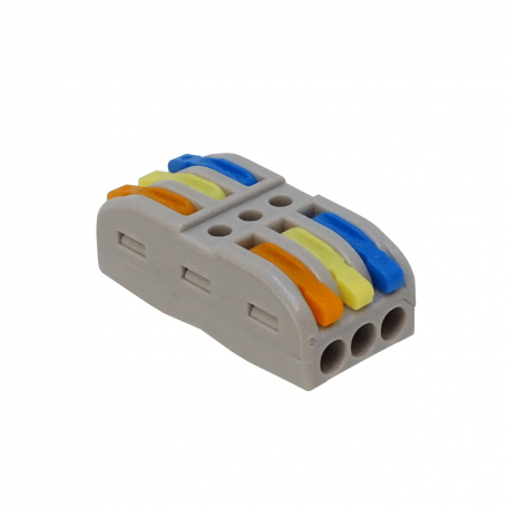 Regleta Electrica / Protob GENERICO REPA-33 REPA-33 3 a 3 conductores 32A 400V AWG28-12 0,08-4,0mm2 KV313