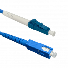 Jumper FIBRA JBSLC5 JBSLC5 LSZH Blindado 5mt LC-SC SM Simplex Jumper Cable Fibra 3.0mm 9/125um
