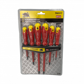 Atornillador Otras Marcas LLADORES-6V LLADORES-6V 1000V 6-Atornilladores Aislados Paleta Cruz 3-5-6 75-100mm