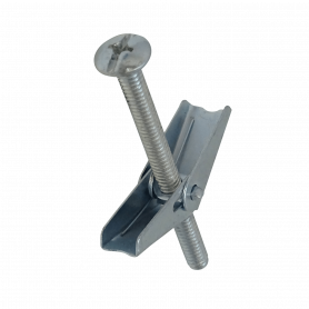 Tarugo / Golilla GENERICO ANC-MARIPOSA ANC-MARIPOSA Tarugo Anclaje Mariposa Metalico 1/4x3 Largo 75mm para Vulcanita