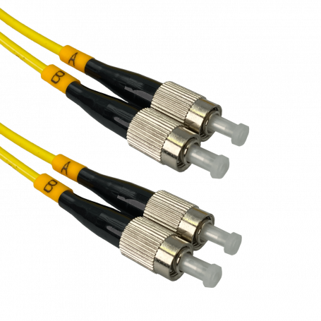 Jumper FIBRA JFSFF1 JFSFF1 1mt FC/UPC-FC/UPC MonoModo SM Duplex Jumper Cable Fibra 9/125um 3mm