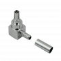 Coaxial N F BNC RCA UHF GENERICO 9M1J 9M1J CRC9-Macho 90-Grados RG316 Conector Crimpeable CA100 RG174