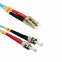 Jumper FIBRA JF3LT5 JF3LT5 5mt LC-ST OM3 Multimodo MM Duplex Jumper Fibra 3.0mm 50/125um